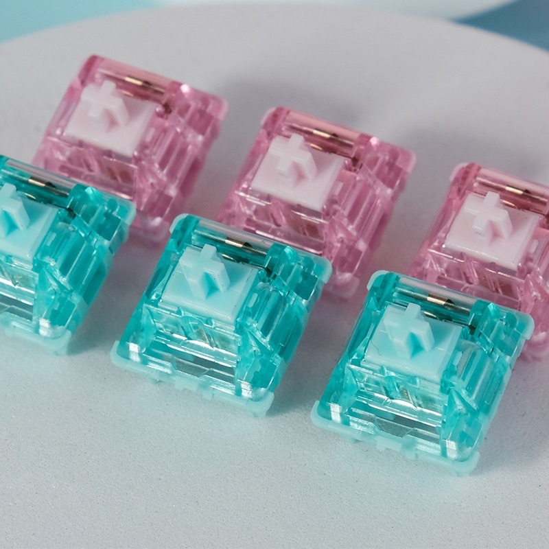 JWK PINK JADE linear ICE JADE tactile Switch Công Tắc Bàn Phím Cơ Jwk Switch - Polabe Store