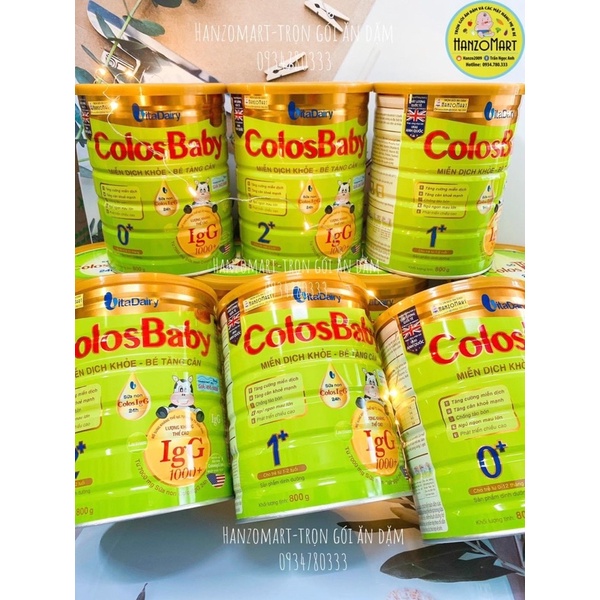 Sữa ColosBaby IQ tăng cân 800gr