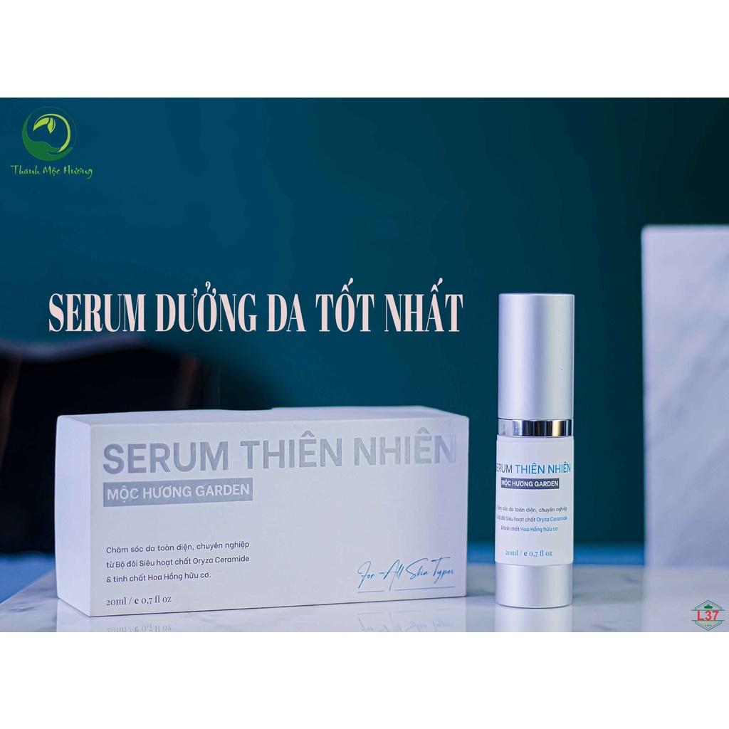 Serum Thanh Mộc Hương, Serum Thiên Nhiên Mộc Hương Garden - 100% Thảo Dược Chính Hãng Công Ty