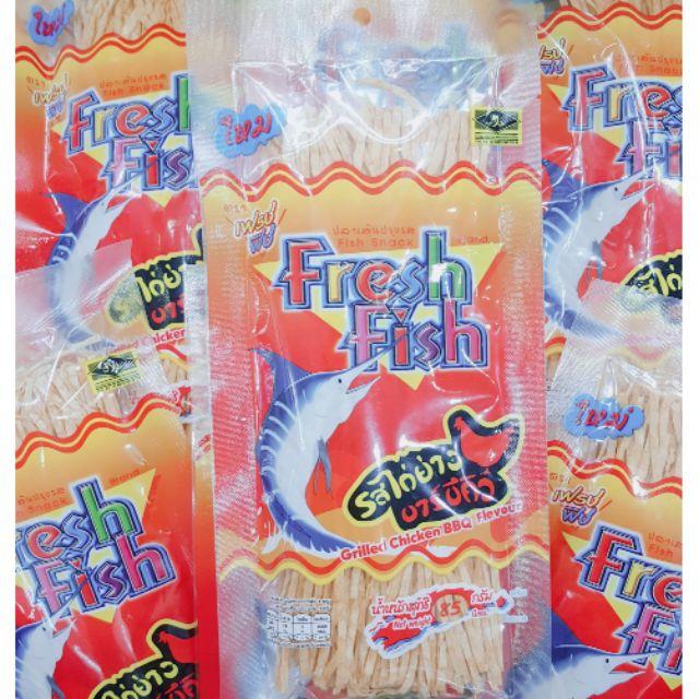 Khô cá sợi vị gà BBQ - thức ăn cho Hamsters, Sóc...