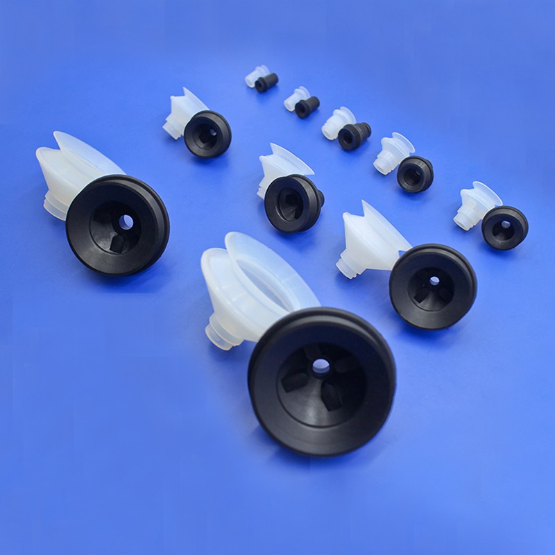 Giác hút chân không SMC, ZP-06BS,ZP-08BS,10,13,16,20,25,32,40,Z P-50BN - 2 lớp, silicon trắng