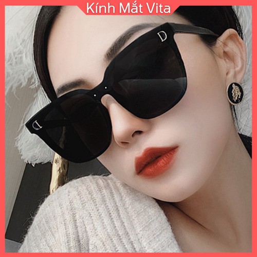 Kính Mát Nữ Shopvita Kính Râm Thời Trang Nữ Đẹp Có Họa Tiết Chữ Kính Râm Chống Nắng Chống Tia Uv -VT11