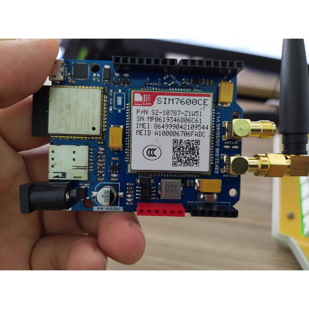 Bo mạch Wifi ESP32 4G SIM7600