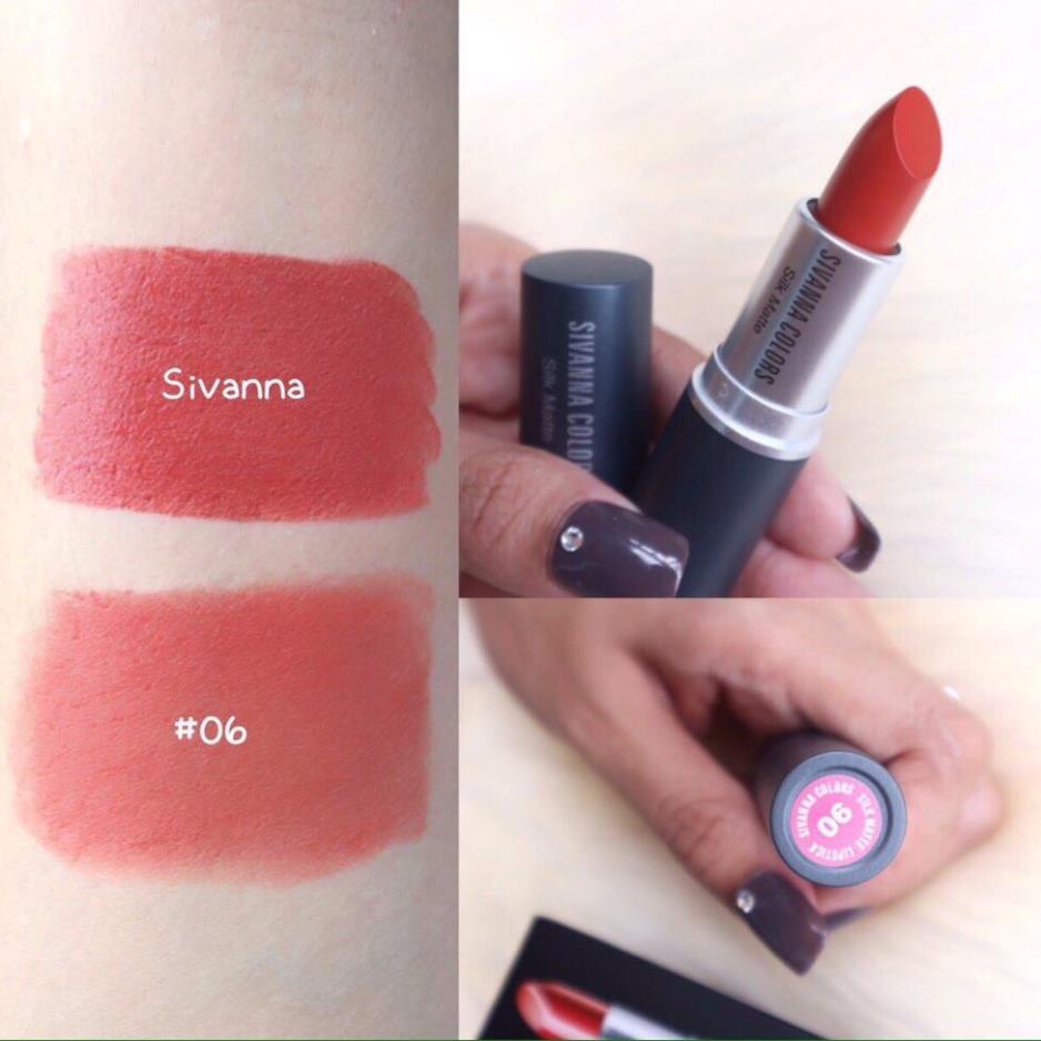 Son Lì Sivanna Color Silk Matte HF360 SIVANNA COLORS Silk Matte Lip HF360