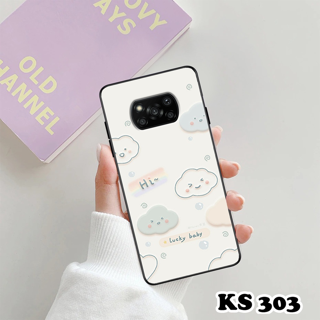 Ốp lưng Poco M3 - Poco X3 - Poco X3 Pro - Ốp in hình gấu &amp; thỏ đang yêu - lưng nhám viền TPU cao cấp