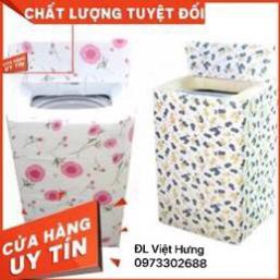 [Vải dù xịn không nổ vỏ] Áo Trùm Máy Giặt Cửa Trước Cửa Ngang Vải Dù Siêu Bền Chống Mưa Nắng Nóng Từ 7kg đến 14kg .