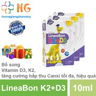 Vitamin LineaBon K2 D3 Combo 3 hộp