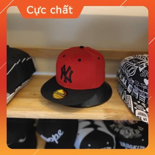 Mũ Snapback Nam Hiphop Ny Đỏ Chất Lượng