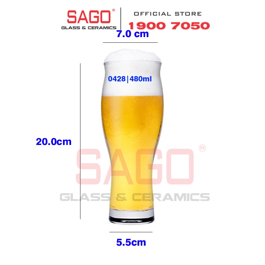 Ly Thủy Tinh Pasabahse tumbler Revival 480ml | Thuỷ Tinh Cao Cấp , Nhập khẩu Thổ nhĩ kỳ