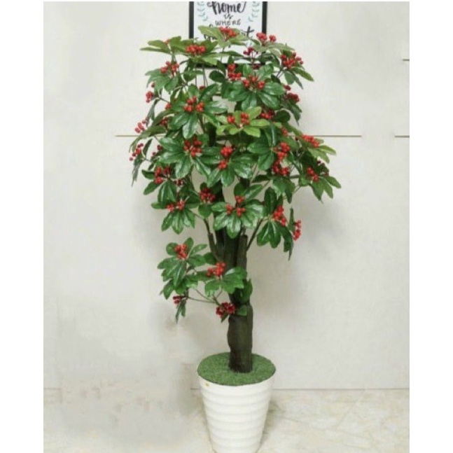 Cây Giả Cây Kim Ngân Trang Trí Nhà Cửa Bền Đẹp Hoa Giả