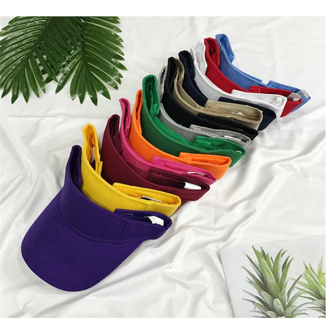 Mũ Lưỡi Trai Hở Chóp Thời Trang Mùa Hè Giản Dị Dành Cho Nữ Và Nam