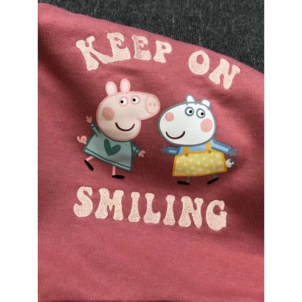 Áo nỉ Peppa Pig size 1y-7y