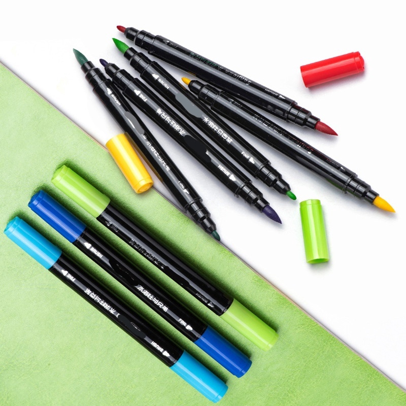 Bộ 12/18/24 Bút Lông Màu Nước