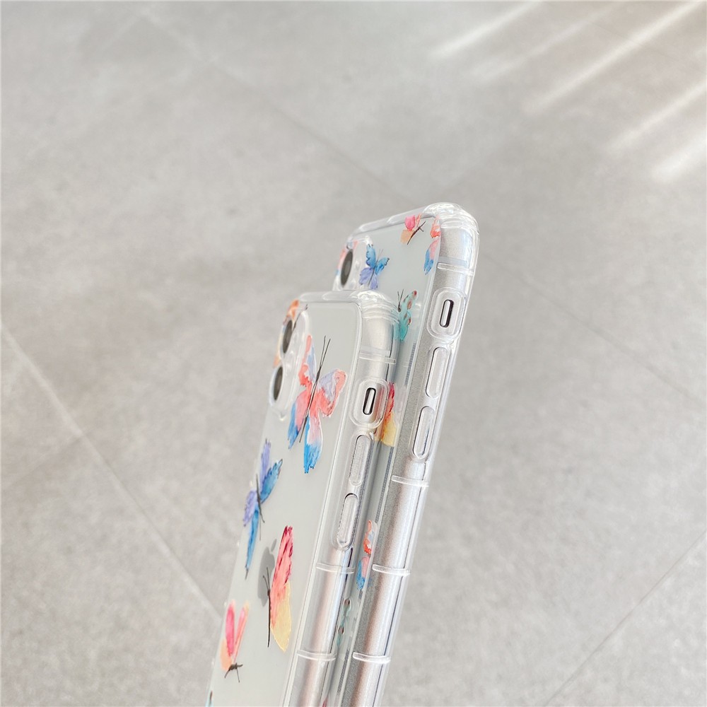 Ốp điện thoại tpu mềm in hoa bướm xinh xắn cho iPhone 11 Pro Max X Xs Max XR iPhone 7 Plus 8 Plus iPhone 6 Plus 6S Plus | BigBuy360 - bigbuy360.vn