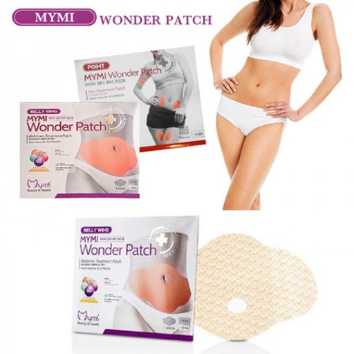 Hộp 5 Miếng Dán Tan Mỡ Bụng Mymi Wonder Patch Hàn quốc