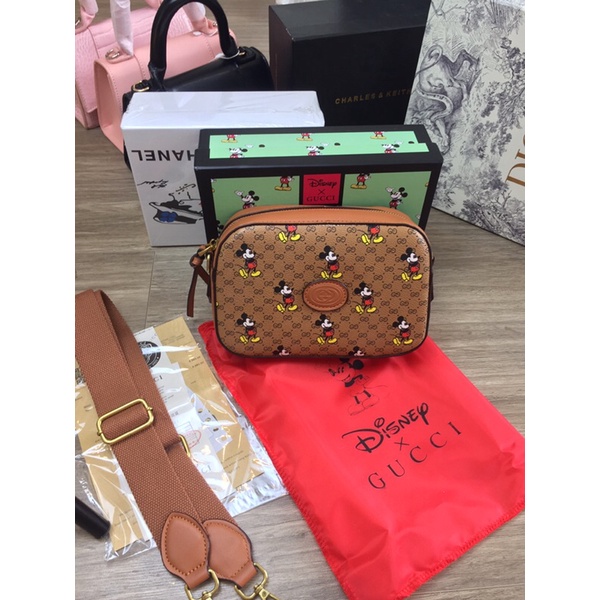 Túi xách guccciiii mickey full box + video