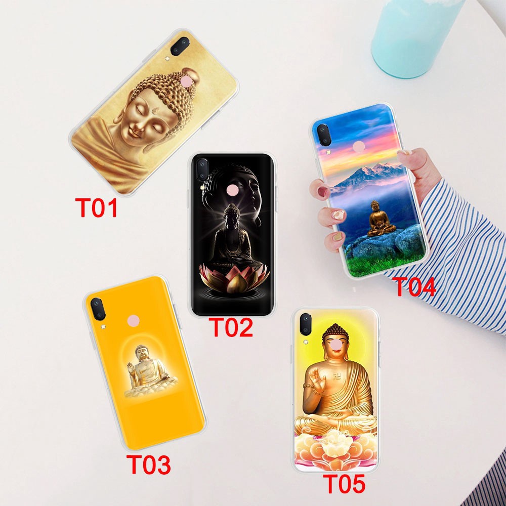Ốp Điện Thoại Mềm Trong Suốt Hình Tượng Phật Sakyamuni 242gt Cho Xiaomi Redmi Note 5 Plus Pro 5a Prime Pocophone F1 4a