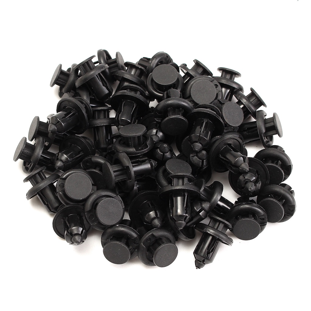 FENDER Set 100 Đinh Tán Nhựa 10mm 10mm Chuyên Dụng Cho Xe Hơi Honda