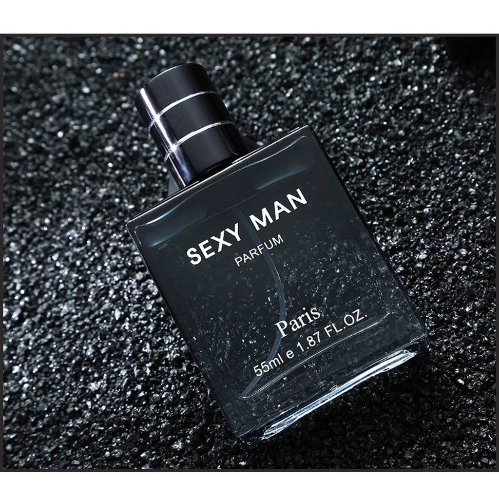 Nước Hoa Nam Mini Chính Hãng Sexy Man Thơm Lâu Nam Tính, Mạnh Mẽ, Hương Thơm Nhẹ Nhàng, Quyến Rũ, Thể Tích 55ml