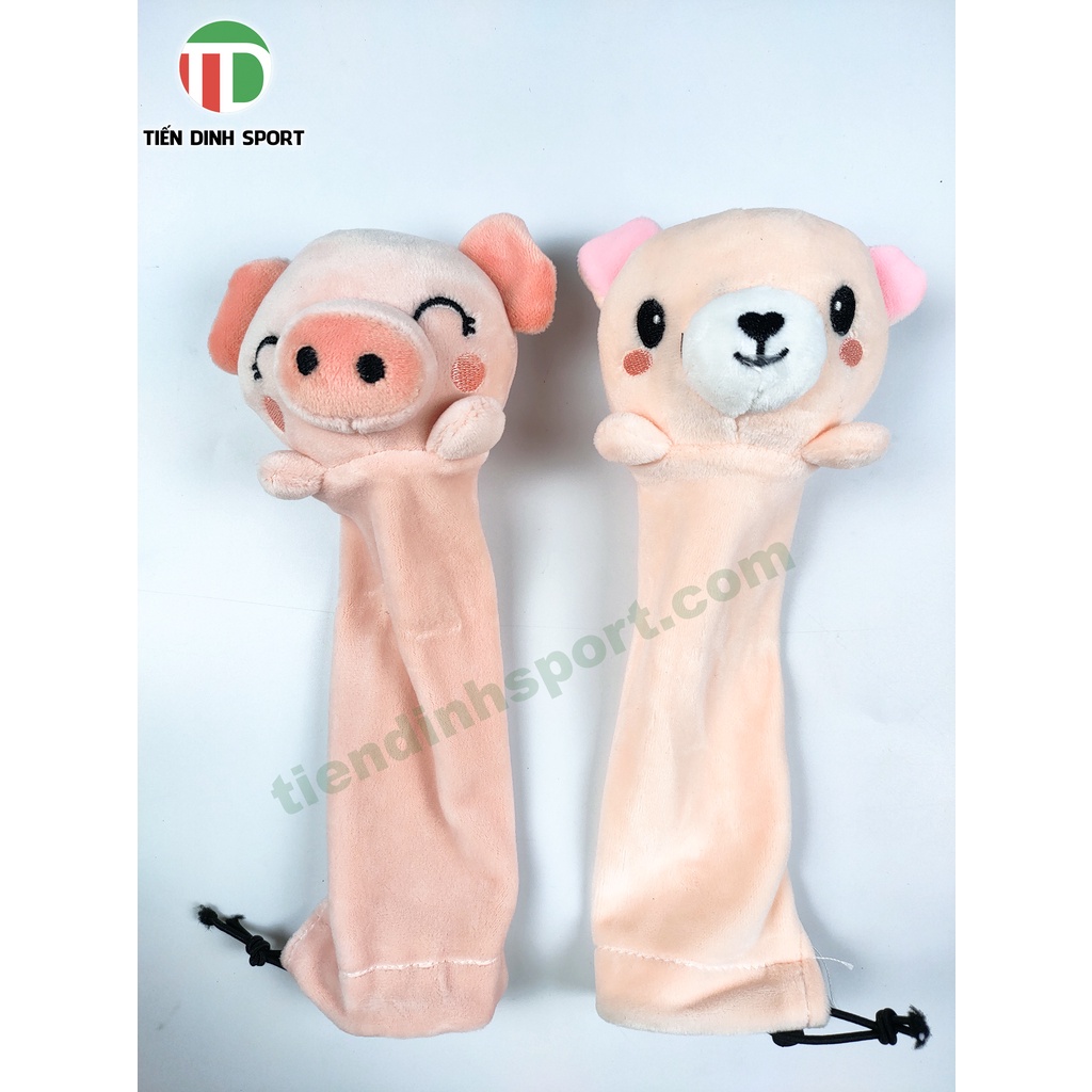 Chụp đầu vợt cầu lông siêu ngộ nghính, cute