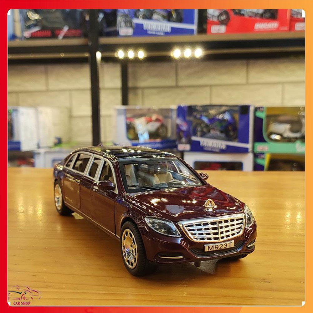 Xe mô hình Mercedes-Benz Maybach S600 tỉ lệ 1:24 XLG cao cấp