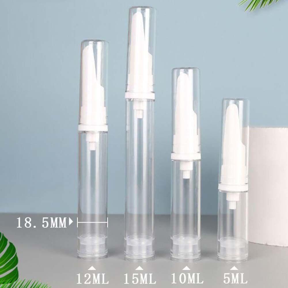 Chai Đựng Mỹ Phẩm Trong Suốt Dạng Nhấn Tiện Dụng Khi Đi Du Lịch