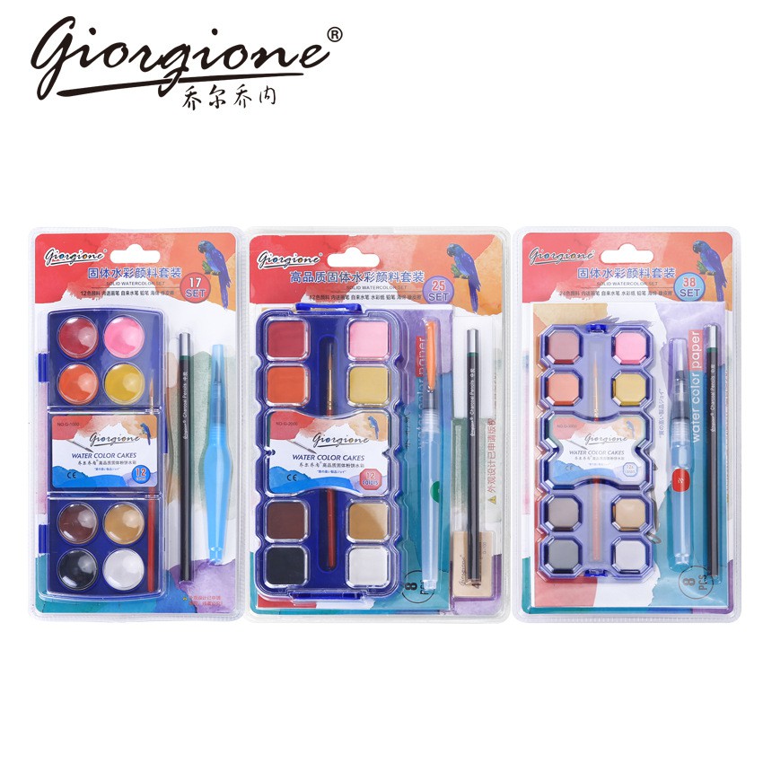 Màu nước Giorgione 12 màu