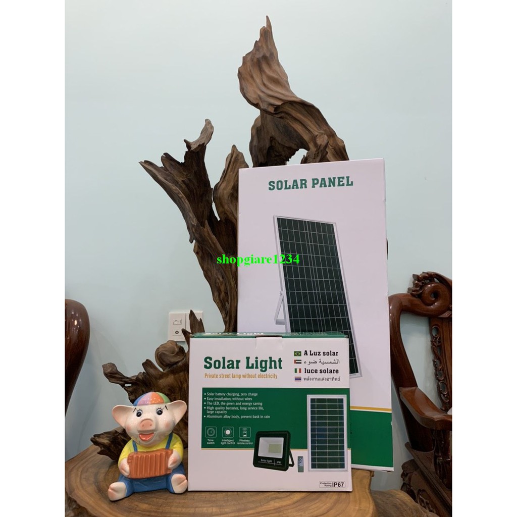 Đèn pha 200w NĂNG LƯỢNG MẶT TRỜI