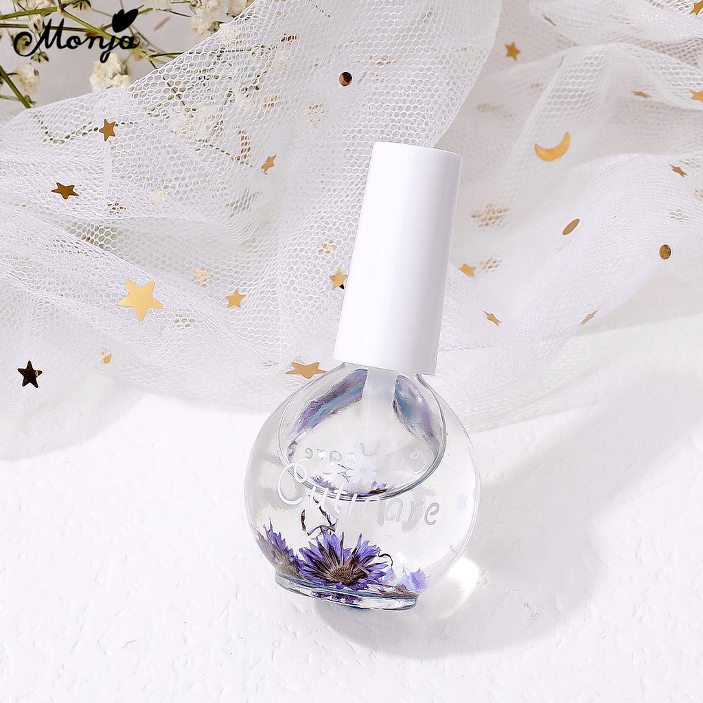Tinh Dầu Hoa Khô Tự Nhiên Monja 15ml Loại Bỏ Da Chết Làm Mềm Chăm Sóc Móng Tay