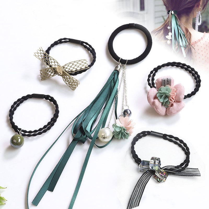 Set 5 dây cột tóc luxury