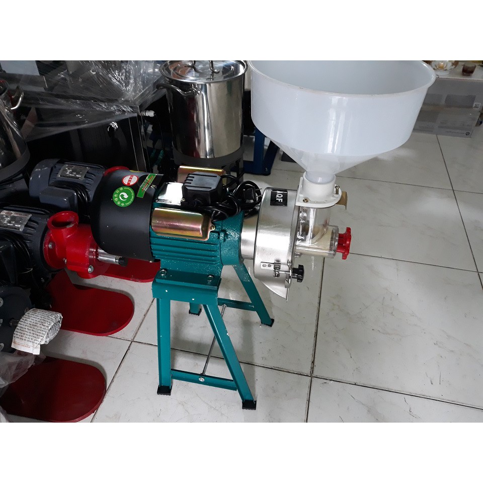 Máy xay bột gạo nước đầu inox