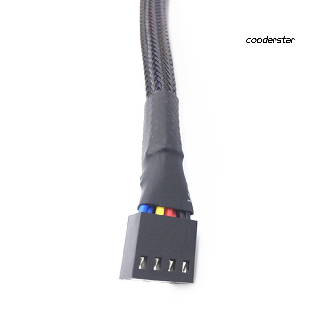 Dây Cáp Chia Cổng 1 Ra 3 Cổng 4-pin Cho Quạt Tản Nhiệt Máy Tính