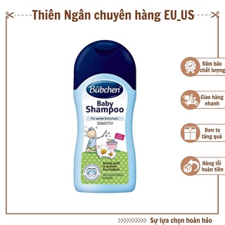 Dầu dội đầu dành cho trẻ em Buchen Baby Shampoo 200ml, hương thơm hoa cúc làm sạch dịu nhẹ