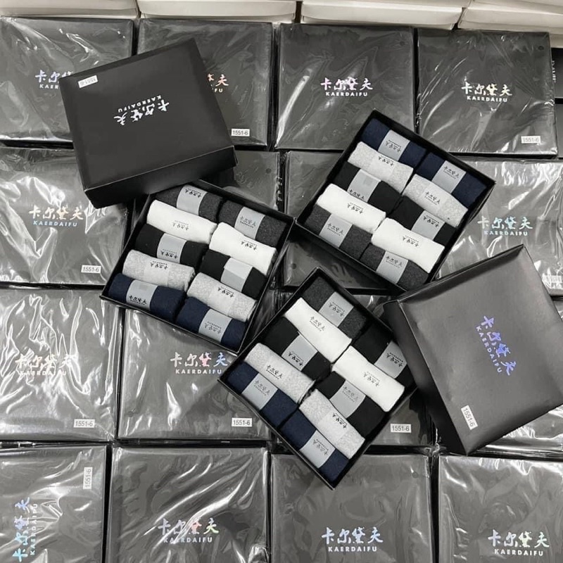 Hộp 10 đôi tất vớ nam nữ Unisex khử mùi chống hôi chân Hàng xuất Nhật