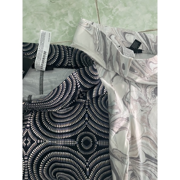 biker F21 [Geo Print Biker Shorts]