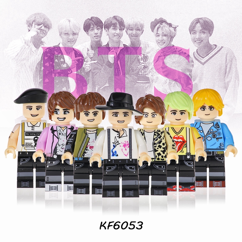 Bộ Lego Xếp Hình Mini Bts Jungkook Yunki Jin