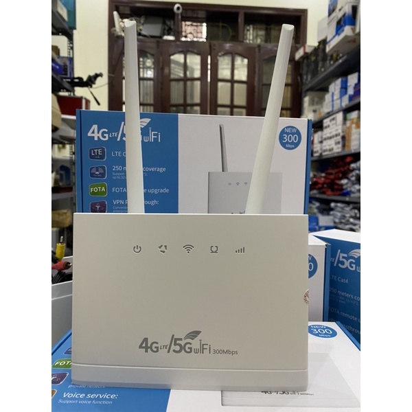 Bộ phát wifi từ sim 4g R311 Pro new 3 cổng lan , Kết nối 32 thiết bị, lắp đặt camera, oto, xe khách