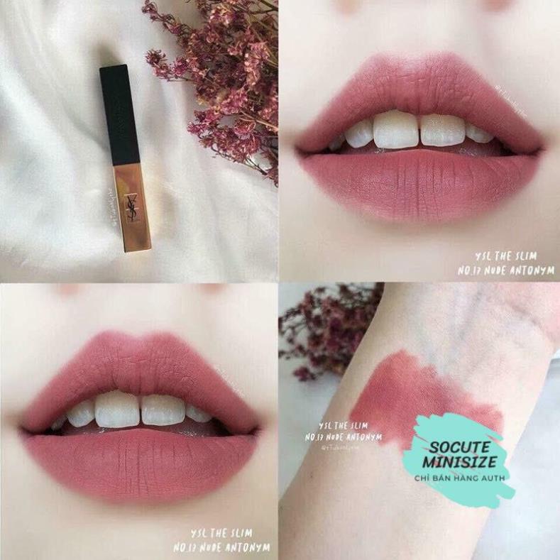 Son YSL The Slim 32 Rouge Rage - 28 True Chili - 30 Nudest Protest - Slim Glow Matte 212 - 110 - 21 - 17 Nude Antonym -