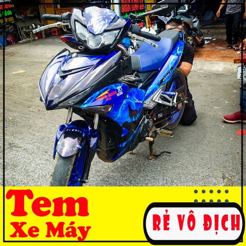 Tem Trùm Exciter 150 🍀FREEESHIP 🍀 Sói Hoang