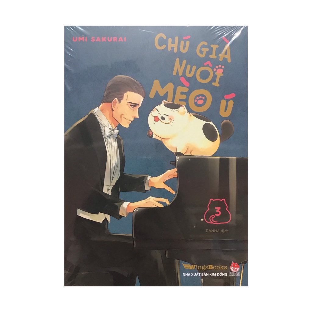 Sách Chú già nuôi mèo ú ( tập 1 tập 7 ) Kim Đồng