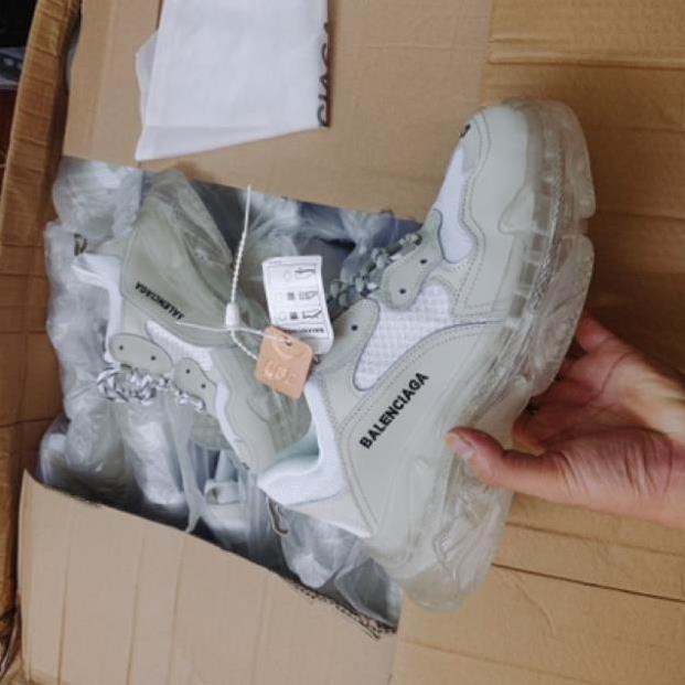 Giầy balenciaga trắng đế trong 1:1 ( full box + free ship ) Xịn Nhất 2020 ⛳ | BigBuy360 - bigbuy360.vn