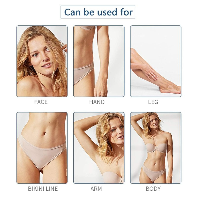 Sáp Tẩy Lông Vùng Dưới Cánh Tay/Chân/Bikini Không Giấy Nhẹ Nhàng Thân Thiện Với Làn Da