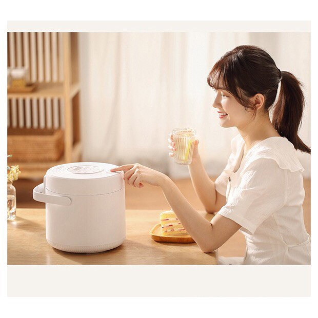 Nồi cơm điện thông minh đa chức năng nhỏ hộ gia đình, nồi điện đa năng 2L SANXINGKEJI [BẢO HÀNH, UY TÍN 1 ĐỔI 1] | BigBuy360 - bigbuy360.vn