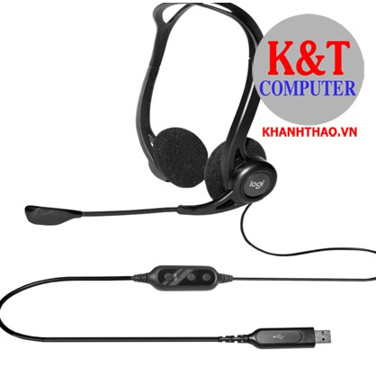 [Mã ELFLASH3 hoàn 10K xu đơn 20K] Tai nghe On-ear Logitech H370 (Đen) | BigBuy360 - bigbuy360.vn