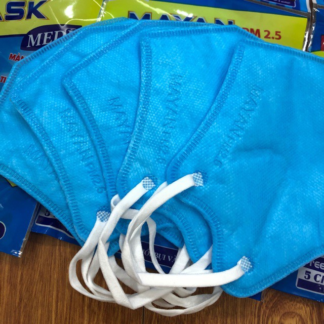 KHẨU TRANG MAYAN 3D MASK SET 5 CÁI | BigBuy360 - bigbuy360.vn