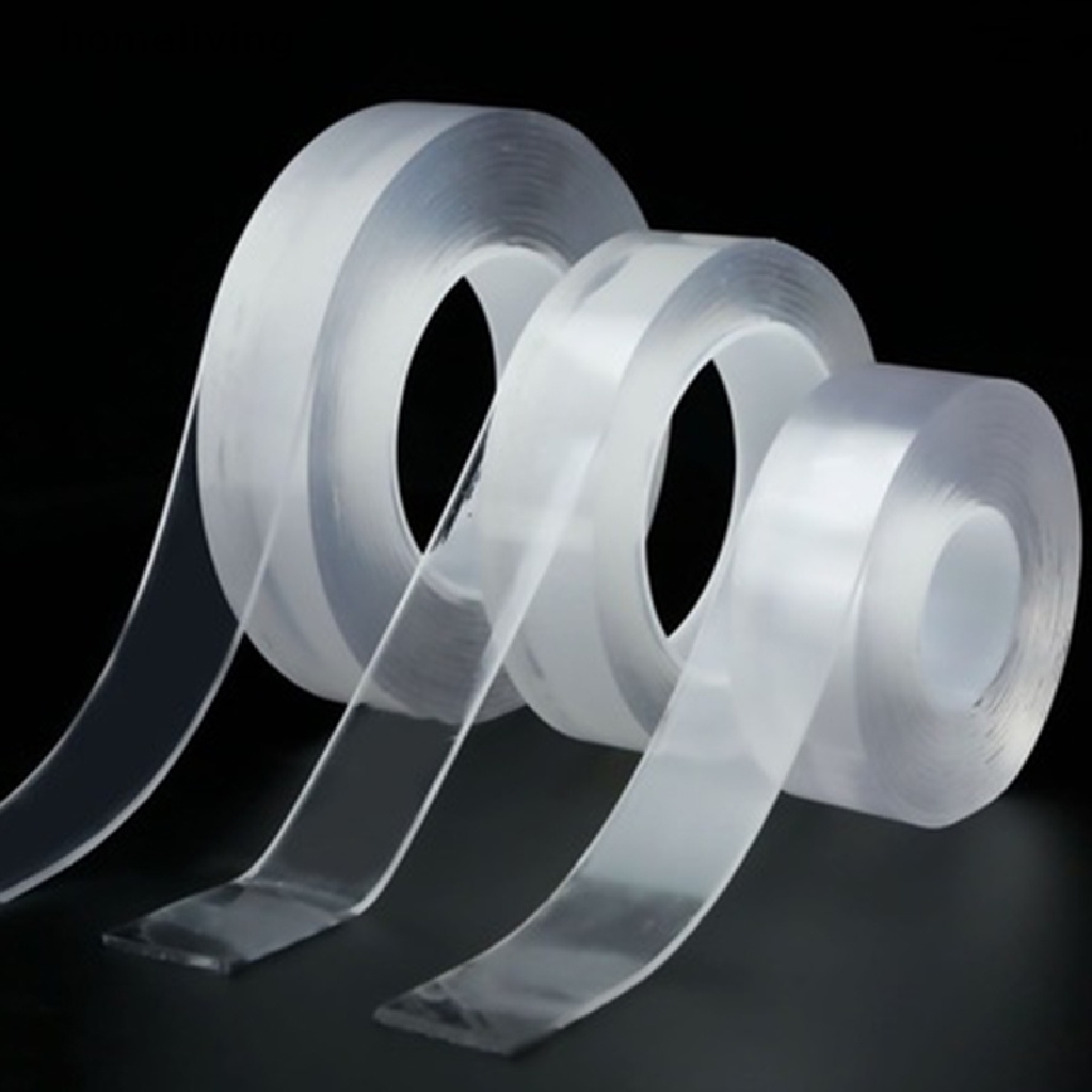 Băng Keo Hai Mặt Nano Trong Suốt Chống Thấm Nước Có Thể Tái Sử Dụng