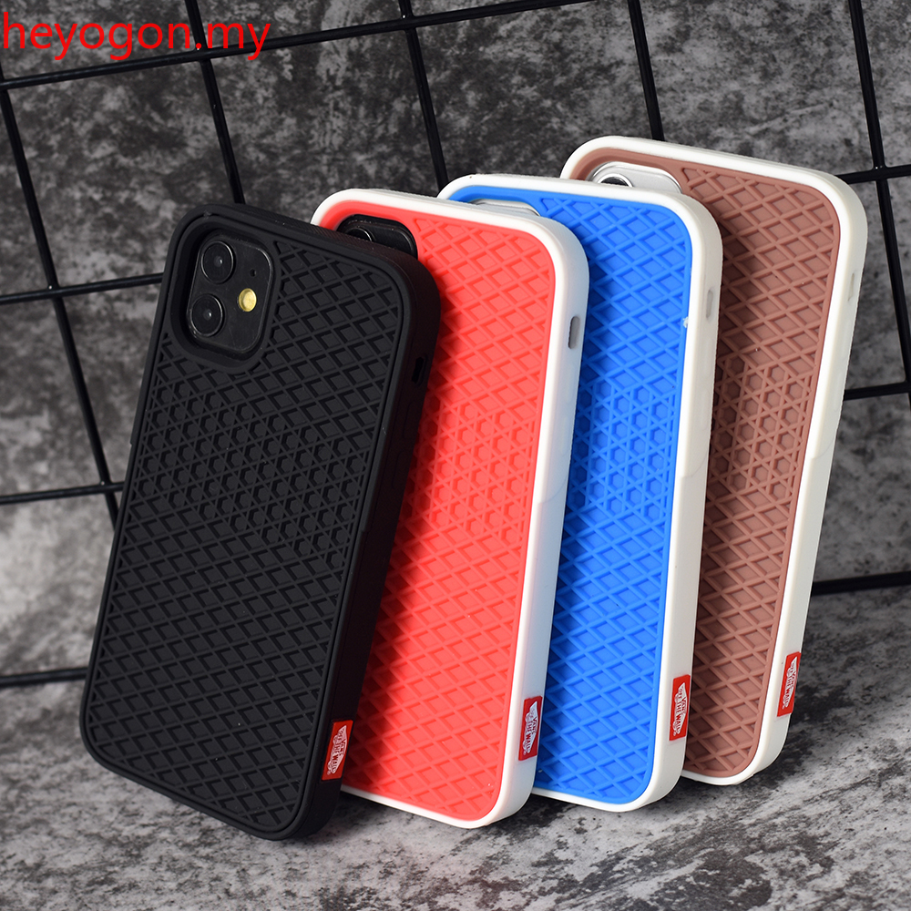 Ốp Điện Thoại Silicone Mềm In Logo VANS Cho iPhone 11Pro 11Pro Max XS X 10 8 7 6 5s