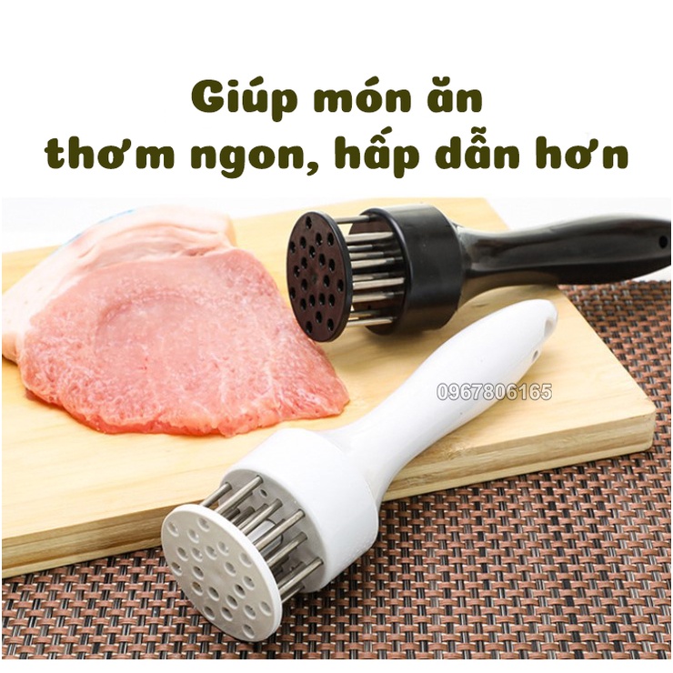 Cây Dầm Thịt Cầm Tay – Dụng Cụ Dầm Thịt Làm Mềm Thịt