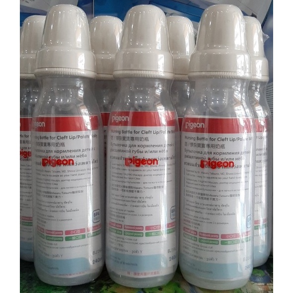 Bình sữa chuyên biệt Pigeon cho trẻ sứt môi hở hàm ếch | Chẻ vòm, Sinh non, Bú yếu, Hở hàm ếch