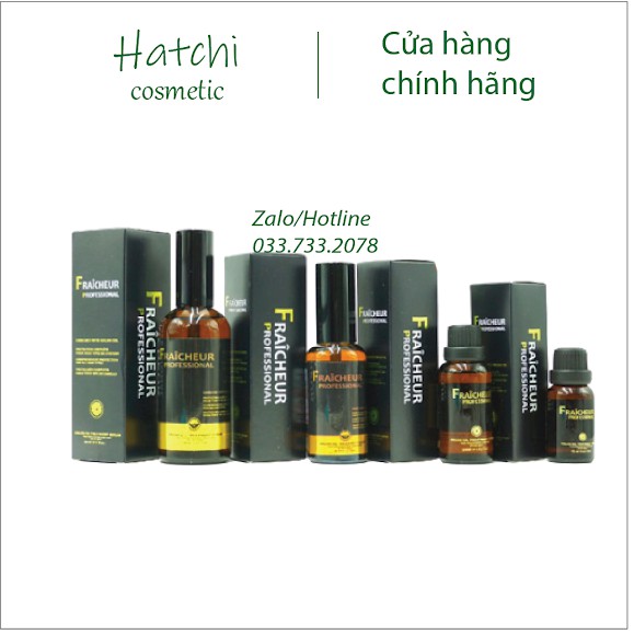 Tinh Dầu Dưỡng Phục Hồi Chuyên Sâu Fraicheur Argan Oil Treatment Serum 15-30-50-100ML